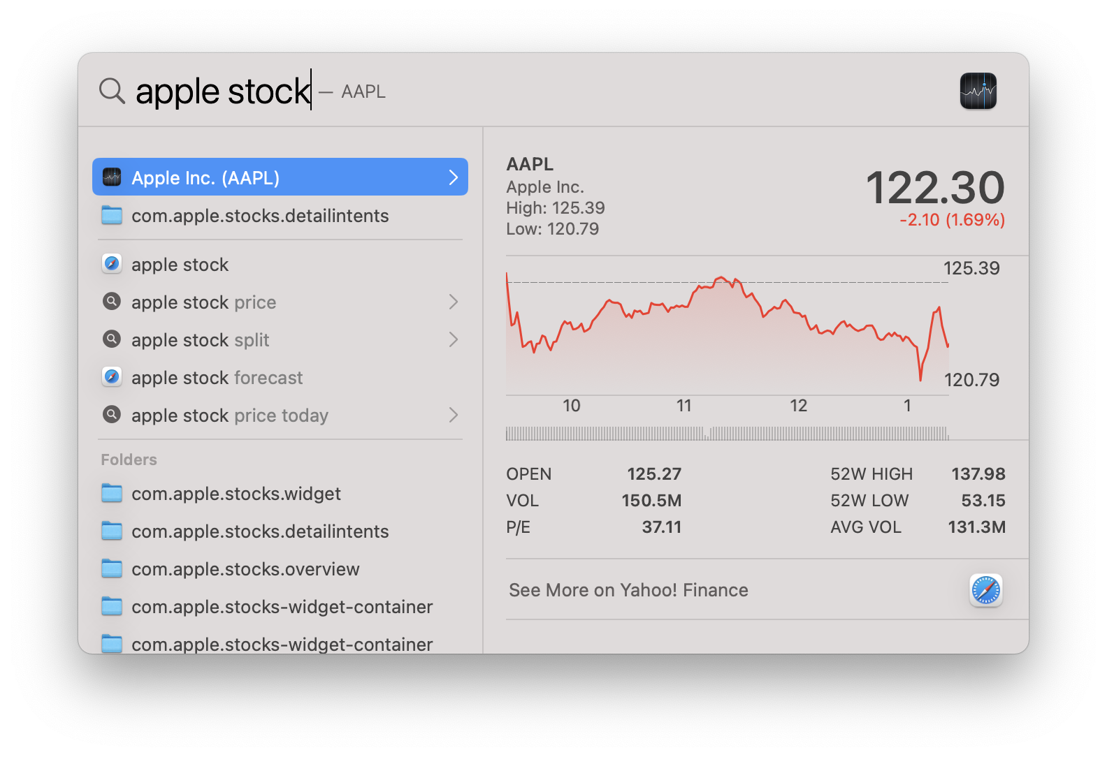 Spotlight Changes in macOS 11 Big Sur - Lacona Blog